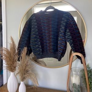 vintage grandpa sweater